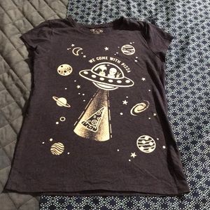 GIRLS 4 PC TOPS & SWEATPANTS 10/12-14 ALL FIT SAME